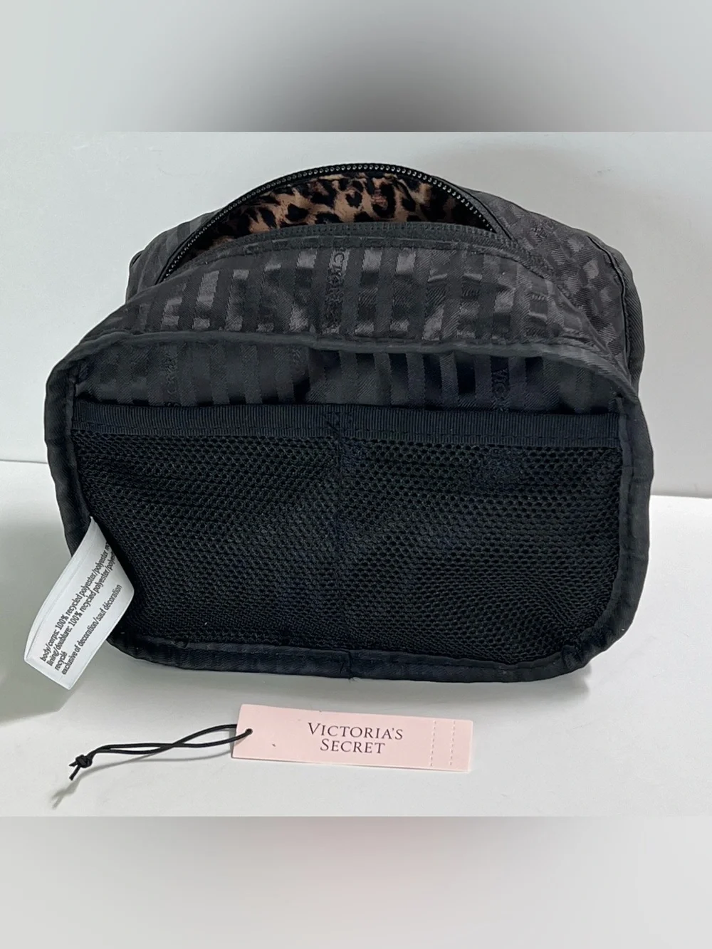 Victoria’s Secret Leopard Nylon Cosmetic Bag NWT